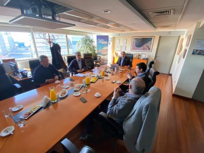 Puerto de Valparaíso recibe visita del Presidente de CLIA Sudamérica