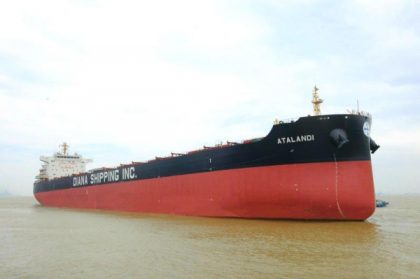 Diana Shipping fleta a Cargill International buque granelero MV Atalandi