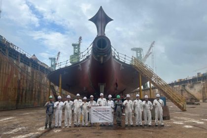 Exmar coloca quilla para primero de seis nuevos buques de transporte de GLP y amoníaco