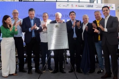Ministerio de Puertos y Aeropuertos inaugura primera fase de Parque Valongo en Puerto de Santos