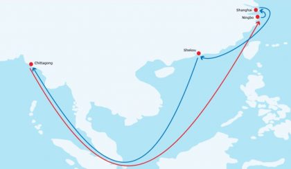 PIL amplía su cobertura intraasiática con nuevo servicio China Chittagong Express