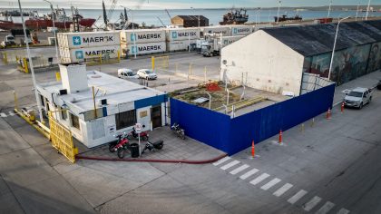 Argentina: Comienza obra de nuevo control de acceso del Muelle Almirante Storni