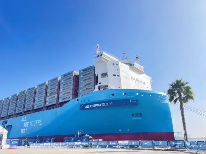 Maersk asegura que impulsar al transporte marítimo hacia cero emisiones requiere apoyo de los gobiernos