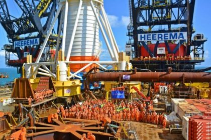 Heerema Marine Contractors termina de instalar cimentaciones en proyecto He Dreiht