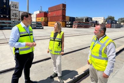 Puerto de Huelva licita obras de ampliación de terminal ferroviaria