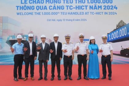 Vietnam: Tan Cang Haiphong International Terminal alcanza un millón de TEU en 2024