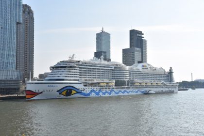 Puerto de Rotterdam abastece de BMF100 a crucero de AIDA Cruises