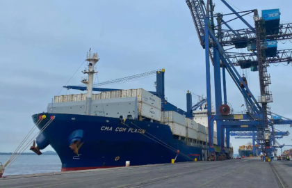 Brasil: Terminal de Contenedores de Paranaguá recibe atraque inaugural del servicio Atlas de CMA CGM