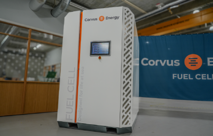 Corvus Energy anuncia aprobación de tipo de DNV para nuevo sistema de pila de combustible