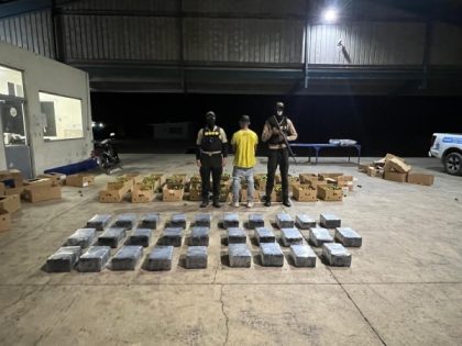 República Dominicana: Incautan 201 paquetes con droga en Puerto de Manzanillo