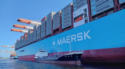 Maersk participa de primera simulación de abastecimiento de combustible metanol en Japón