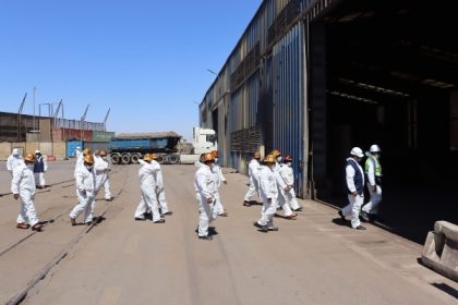 Puerto Antofagasta recibe a delegación de Federación de Cooperativas Mineras de Bolivia