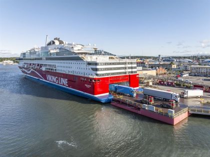 Viking Line, Orlka y Scandic Trans inauguran primer corredor de mercancías ecológico del mar Báltico