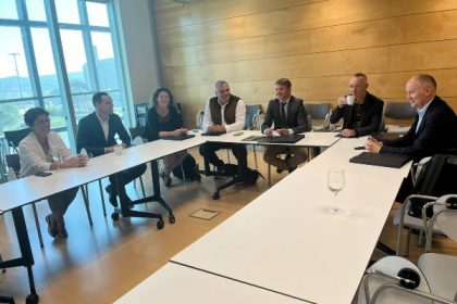 Delegación de Aquitania Ports Link visita BilbaoPort