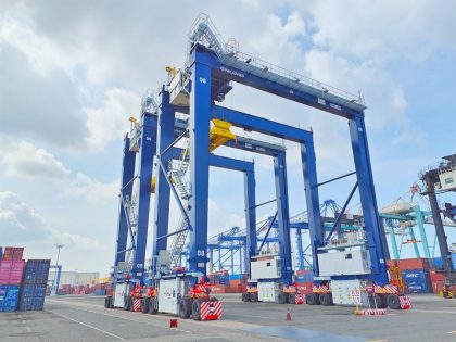 Konecranes obtiene un pedido de cinco RTG híbridos avanzados de terminal de CMA CGM en Taiwán