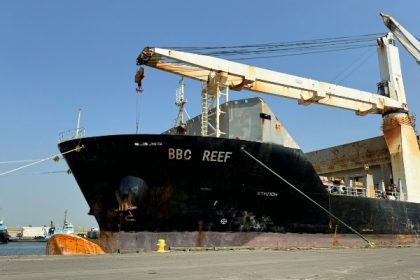 BBC Reef llega a Puerto de Nueva York-Nueva Jersey para entrega a nuevos dueños