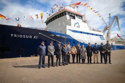 Pesquera Friosur incorpora nuevo buque y amplía planta de Puerto Chacabuco