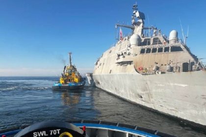 Remolcadores de SAAM Towage reciben en Puerto de Valparaíso a buques de operación Unitas