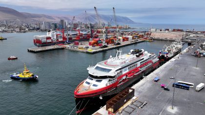 Puerto de Iquique recibe segundo crucero de temporada 2024-2025