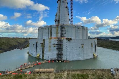 Canadá: Proyecto West White Rose inunda muelle de grava de estructura de hormigón en Puerto de Argentia