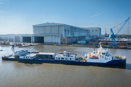 Meyer Werft completa primeros componentes para plataforma de conversión DolWin delta