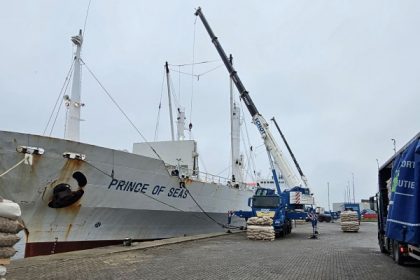 Puerto de Harlingen inicia temporada de exportación de papas