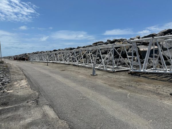 Começam as obras para recuperação do molhe do Porto de Suape