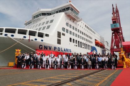 Guangzhou Shipyard International entrega el GNV Polaris