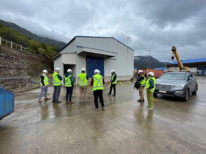 Director nacional del SAG visita nuevas dependencias de inspección en Puerto Chacabuco