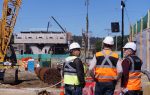 Finaliza hincado de pilotes en construcción de viaducto Chacabuco que conecta con Puente Bicentenario