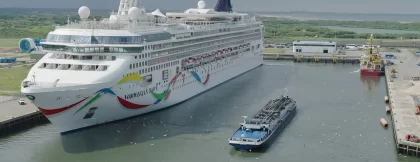 Crucero Norwegian Dawn recibe mezcla de biocombustible sostenible en Países Bajos