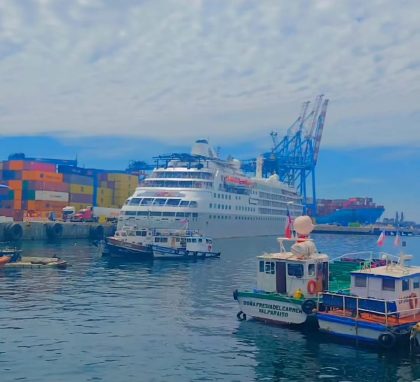 Terminal Pacífico Sur recibe al crucero Silver Cloud