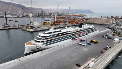 Puerto de Iquique recibe al cuarto crucero de temporada 2024-2025