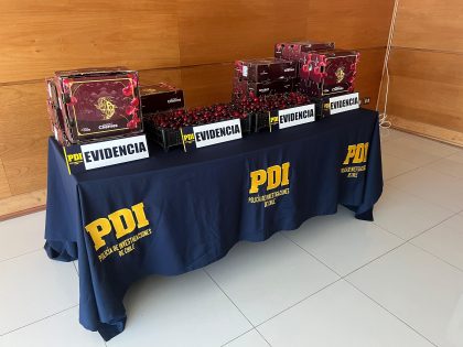 PDI detiene a dos personas tras indagatorias por millonario robo de frutas de exportación en San Antonio