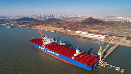 Cosco Shipping Holdings reporta crecimiento de más de 9% en volumen de transporte marítimo