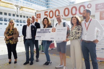 Cagliari Cruise Port recibe medio millón de pasajeros