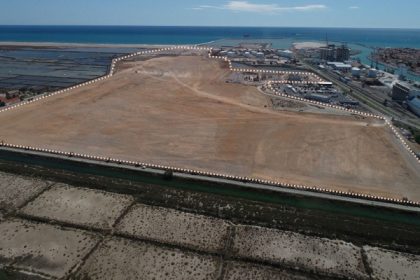 Puerto de Port-La Nouvelle finaliza obras de relleno para parque empresarial logístico