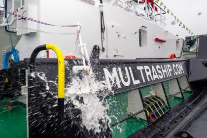 Multraship bautiza al Multratug 36 en Puerto de Terneuzen