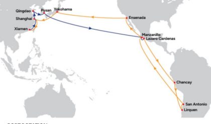 Servicio que cambia a Callao por Chancay recalará a Lirquén y San Antonio en Chile