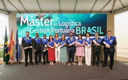 Embajada de España en Brasil acoge entrega de títulos de la 2ª edición del Máster de la Fundación Valenciaport