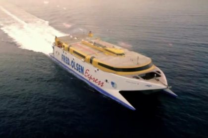 Fred. Olsen Express dispone renovado Bentago Express para ruta Tenerife-El Hierro