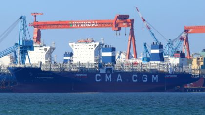 CMA CGM recibe nuevo portacontenedores para servicio entre Asia y Sudamérica