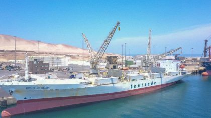 Perú: Puerto de Paracas efectúa primera operación de embarque de fruta en bodegas refrigeradas