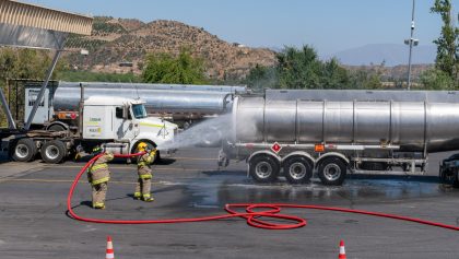 Puerto Terrestre Los Andes convoca a servicios de emergencia en simulacro anual 2024