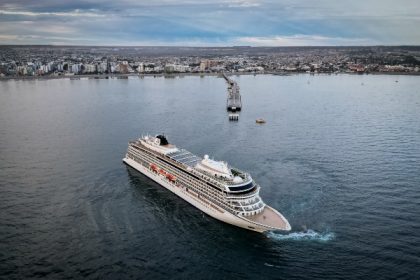 Puerto Madryn recibe nave de Viking Cruises