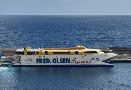 España: Fred. Olsen Express inicia operación de servicio marítimo entre puertos de La Estaca y Los Cristianos