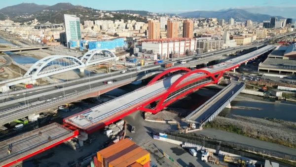 Megaobra: Así es el nuevo acceso al Puerto de Génova