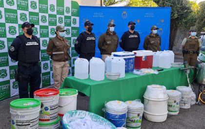 Desarticulan a organización criminal mexicana que ingresó droga a través del Puerto de Valparaíso