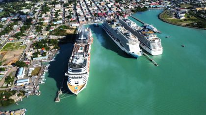 Antigua Cruise Port reporta atención de 570 naves y 825 mil 526 pasajeros en 2024