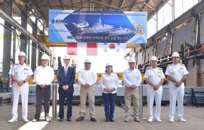 HD Hyundai Heavy inicia proyecto para construir cuatro buques de guerra para  Armada peruana